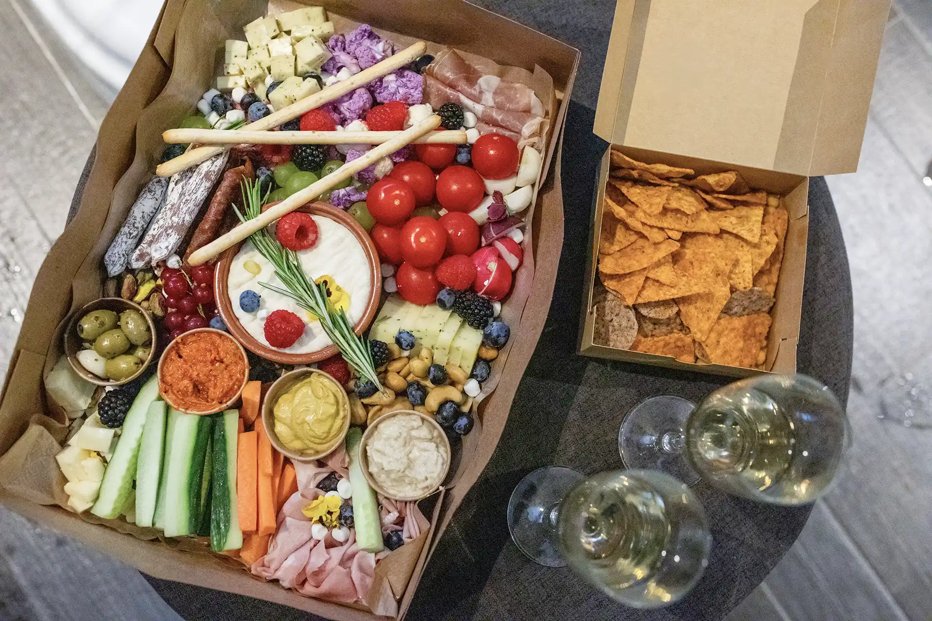 Suites Wellness sprimont plateau apéritif