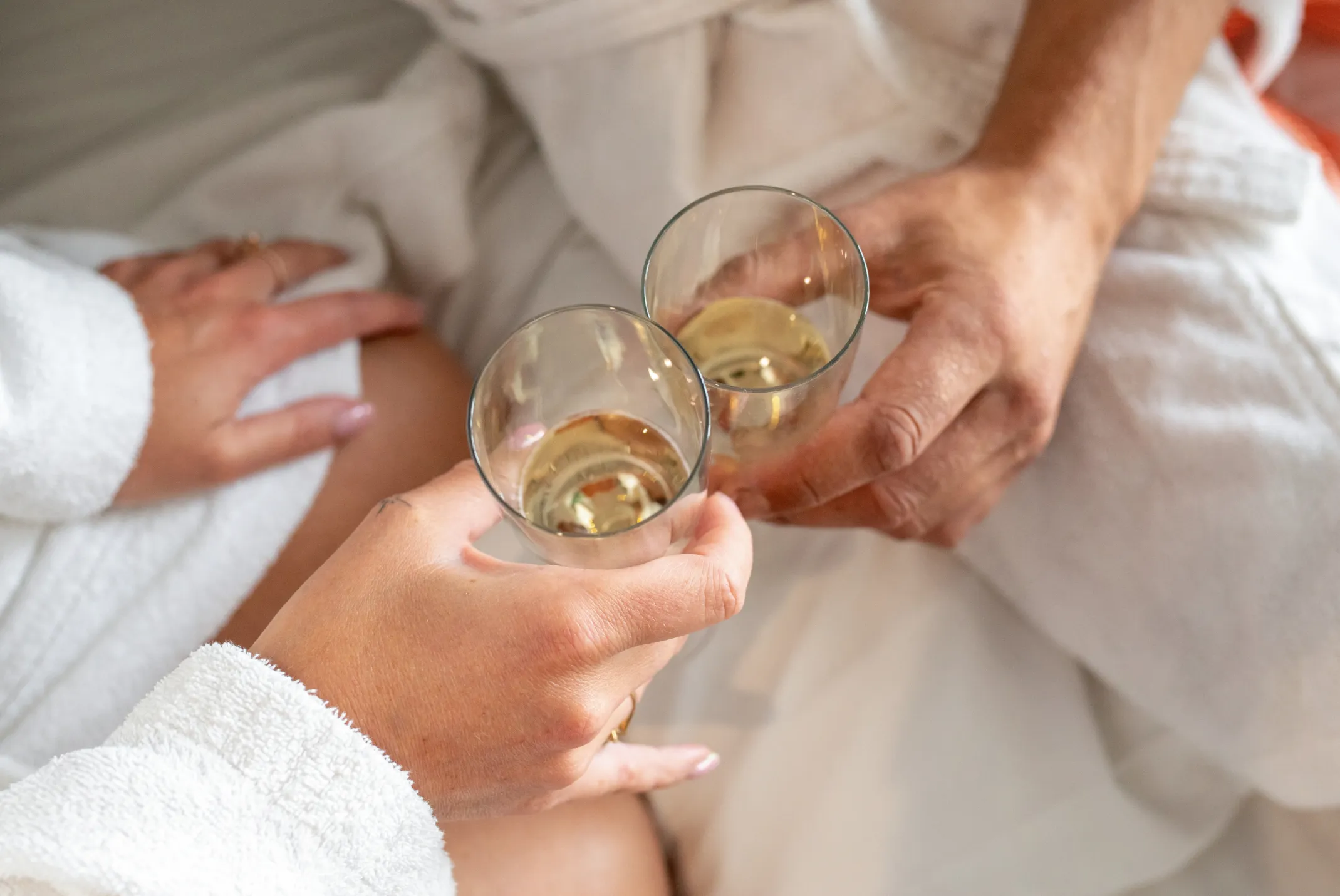 Suites Wellness sprimont coupe champagne